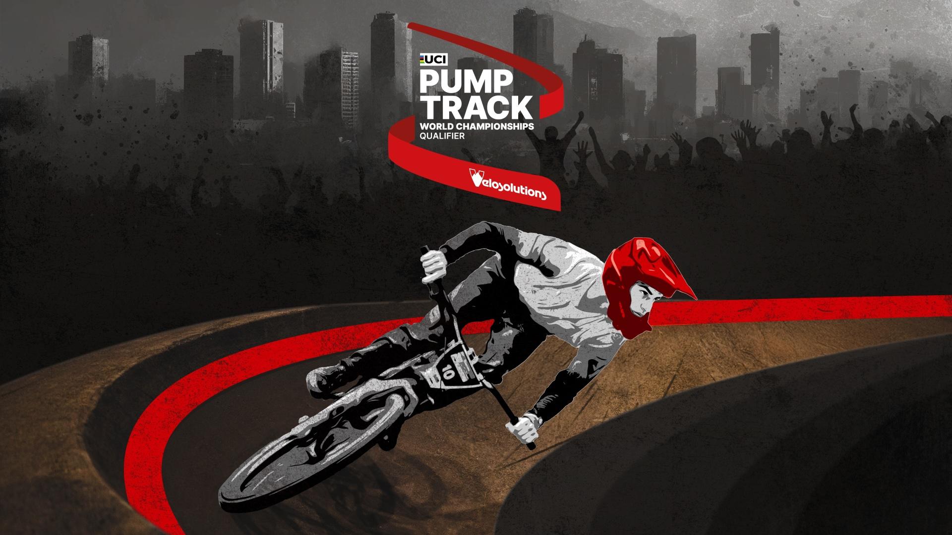 Velosolutions UCI Pump Track World Championship graphic